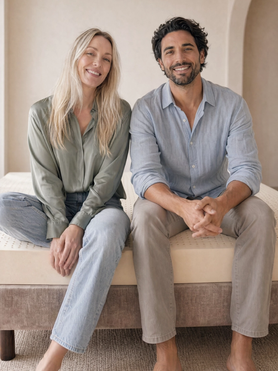 Eduardo y Leticia Salvo, hermanos y cuarta generación de fabricantes de colchones, fundadores de Qenkō